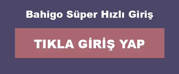 Bahigo Süper Hızlı Giriş infografik